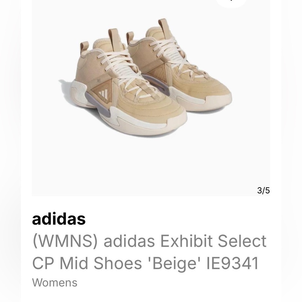 Adidas (WMNS) adidas Exhibit Select
CP Mid Shoes 'Beige' IE9341. NEW - Picture 10 of 12